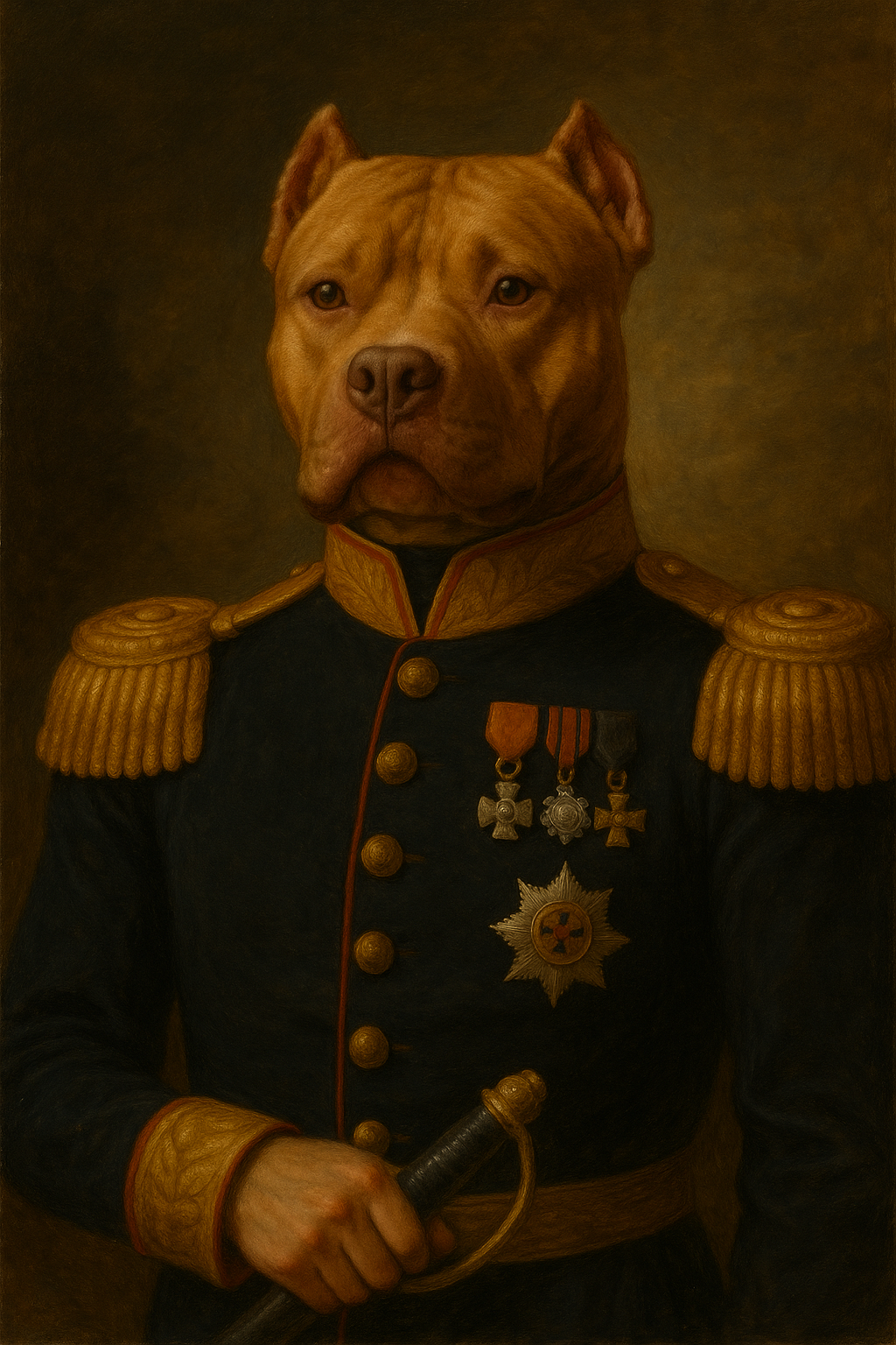 Kongelig maleri hund