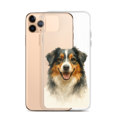 iphone deksel med portrett av hund