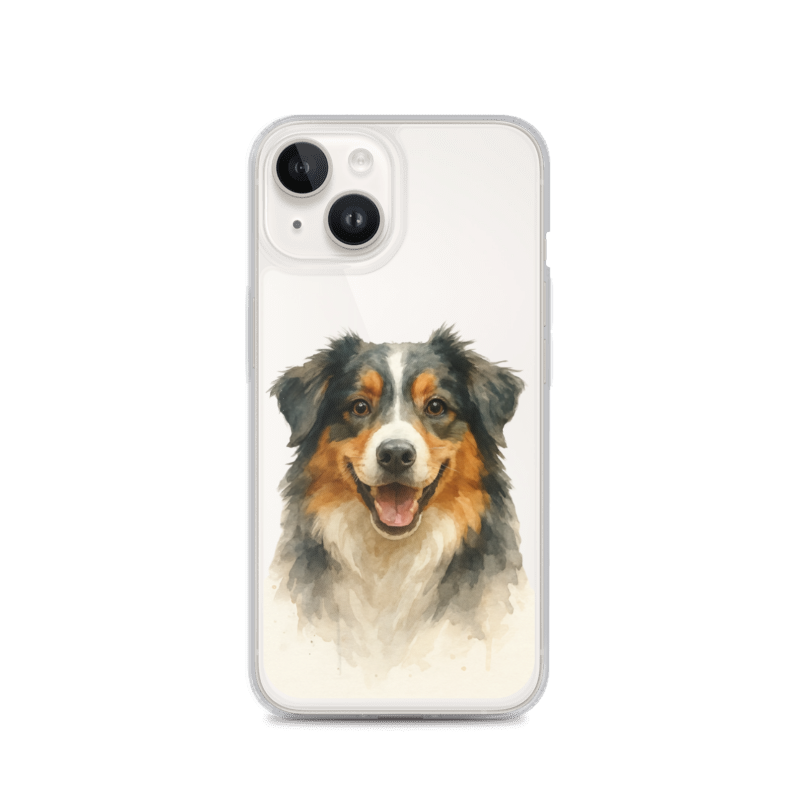 iphone deksel med portrett av hund